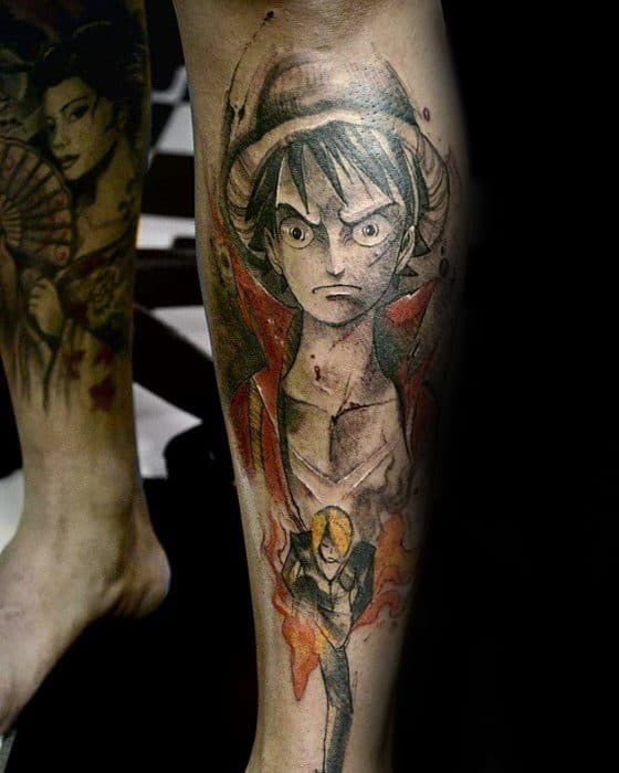 Featured image of post Anime Legs Tattoo