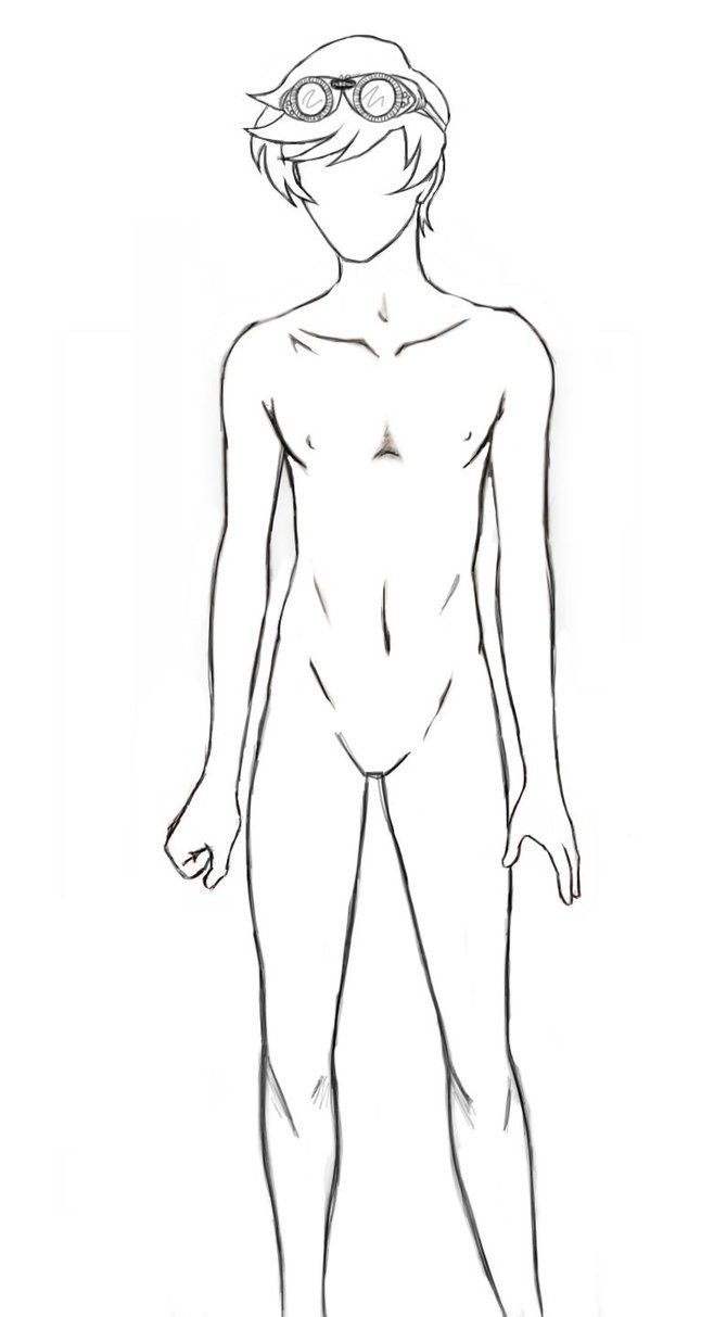 Featured image of post Anime Male Body Drawing Template