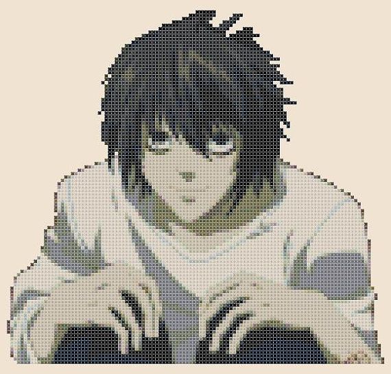 Featured image of post Anime Pixel Art Grid Death Note