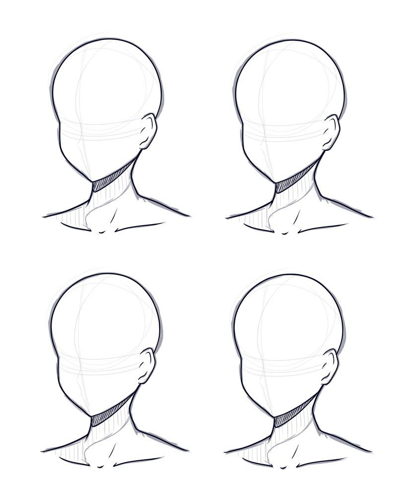 Featured image of post Anime Sketch Base Head