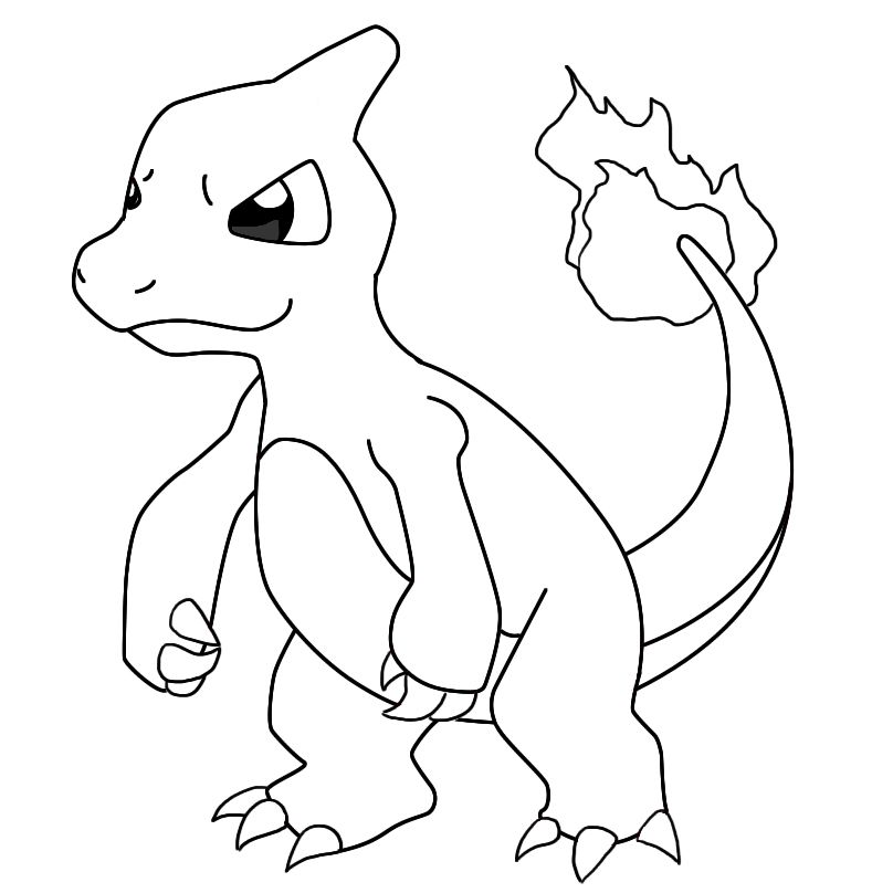 Featured image of post Charmeleon Pokemon Coloring Pages Charmander