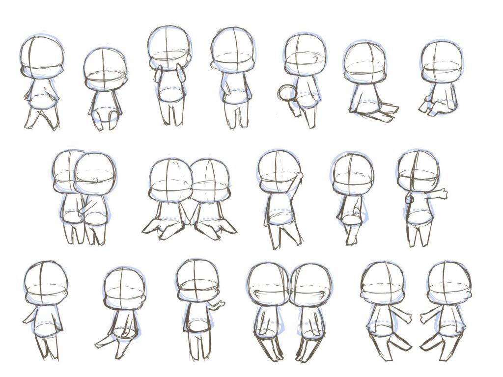 Featured image of post Chibi Body Reference Drawing