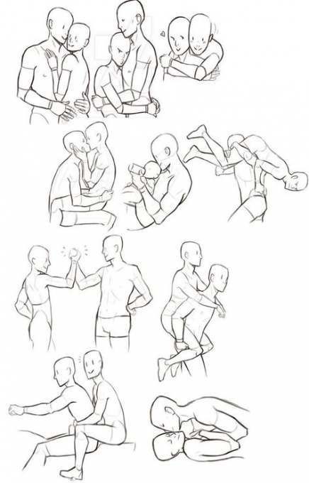 Featured image of post Couple Poses Drawing Reference Hugging Art Base