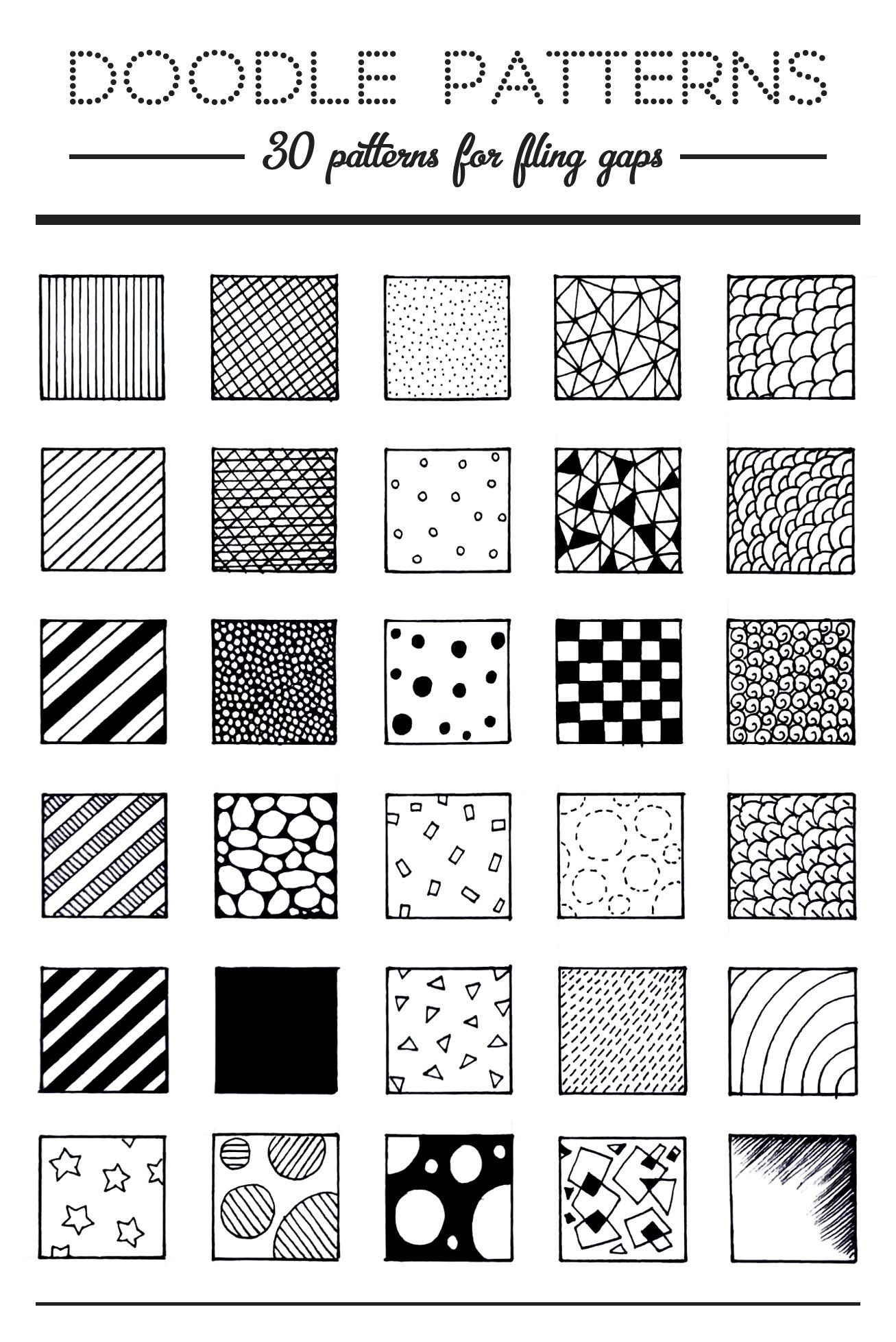 Featured image of post Doodle Patterns Cool Designs To Draw Easy