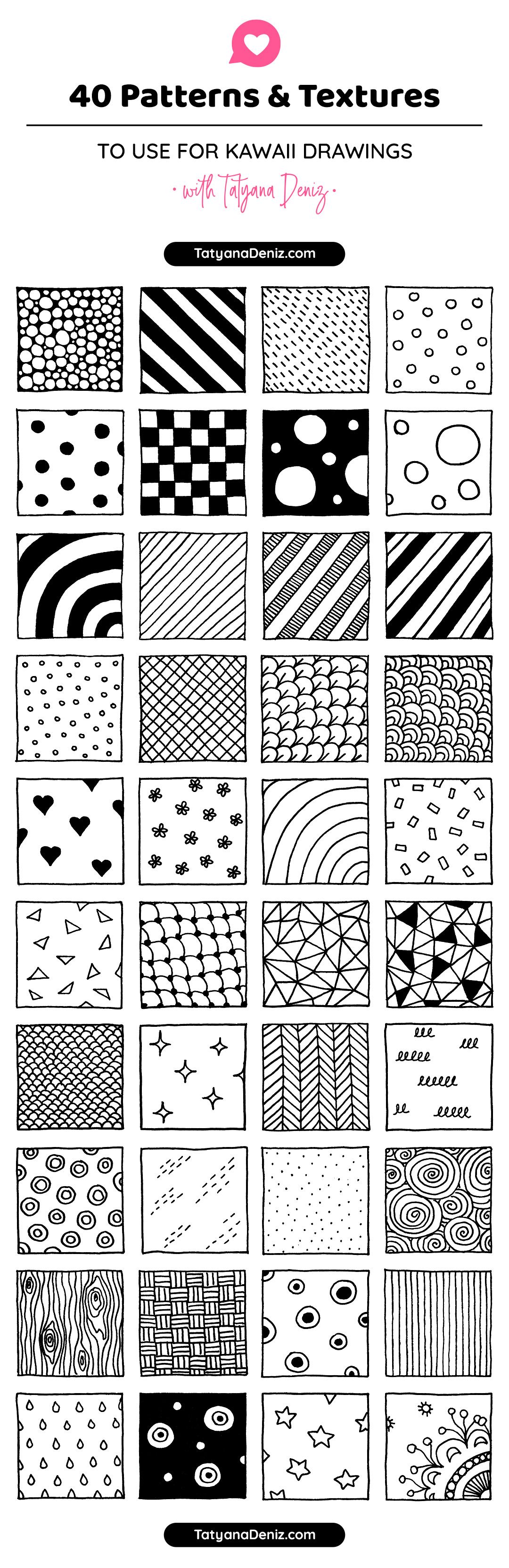 Featured image of post Easy Texture Easy Cool Patterns To Draw