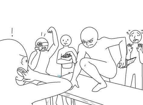 Featured image of post Group Poses Drawing Reference Funny