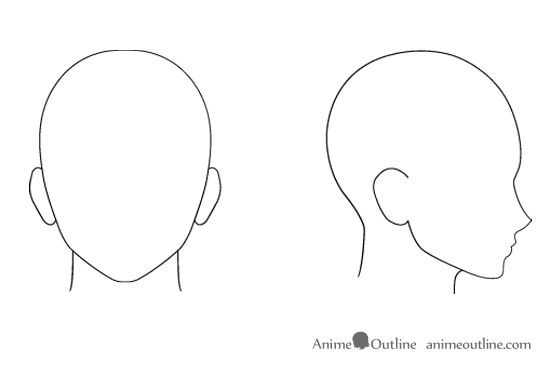 Featured image of post Head Anime Guy Outline