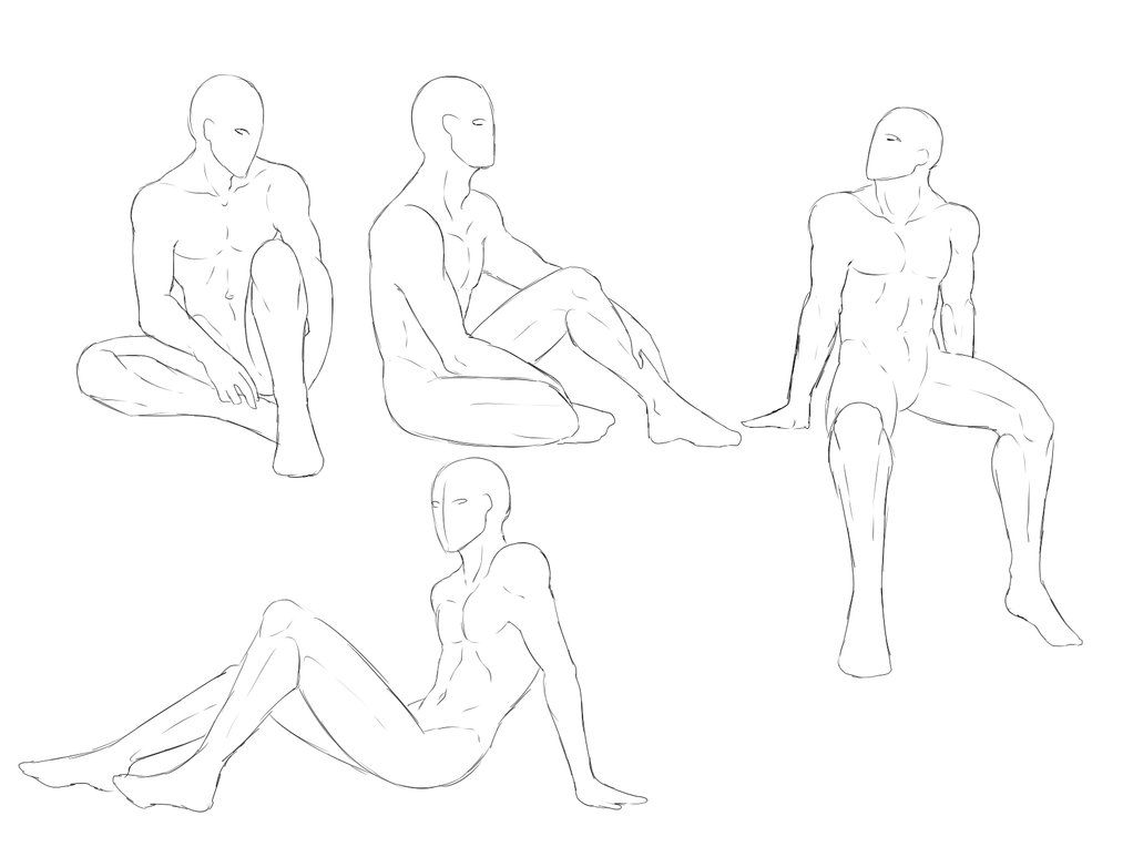 Featured image of post Male Body Drawing Reference Sitting