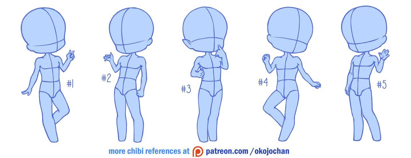 Featured image of post Male Chibi Body Poses