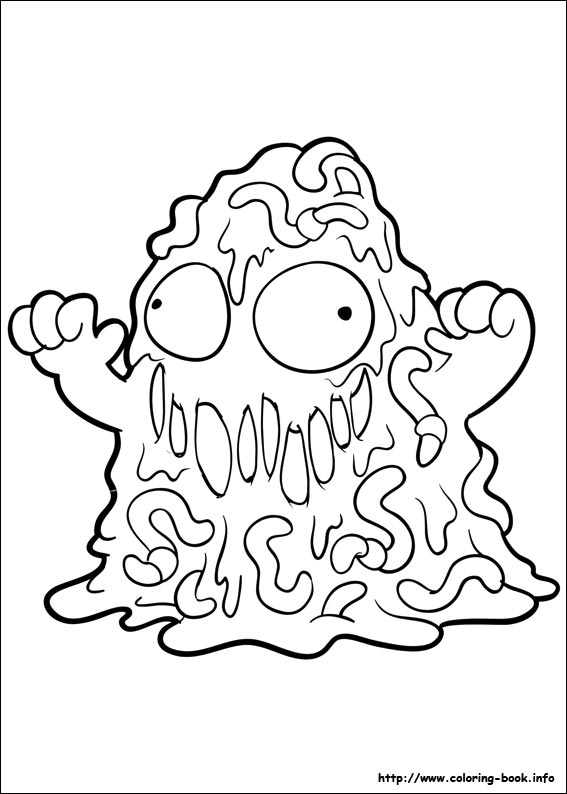 Featured image of post Slime Coloring Pages To Print